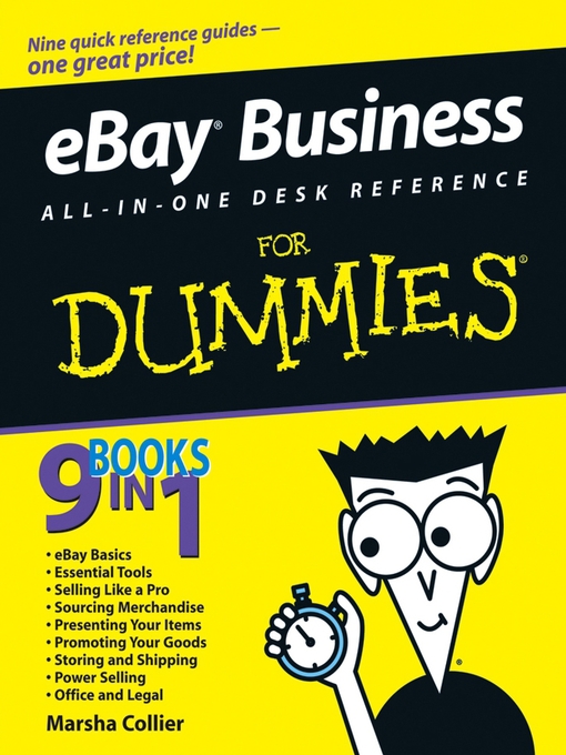 Title details for eBay Business All-in-One Desk Reference For Dummies by Marsha Collier - Available